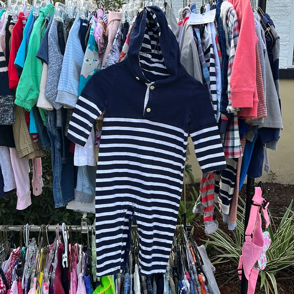 Baby Gap One Piece Hooded Outfit